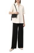 Кожаные балетки Elme Jimmy Choo ELME FLAT/NAP фото 2