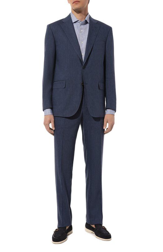 Костюм изо льна и шерсти Corneliani 93X008_935002/9318440_1 фото 1