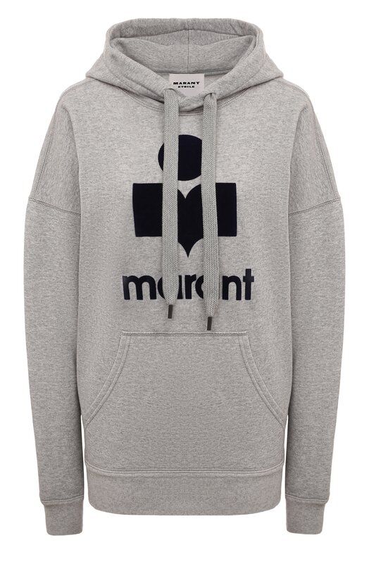 Хлопковое худи Isabel Marant Etoile SW0001FA фото 1