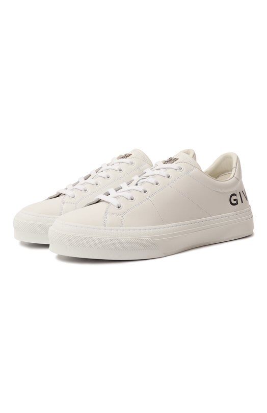 Кожаные кеды City Sport Givenchy BH005VH1GU фото 1