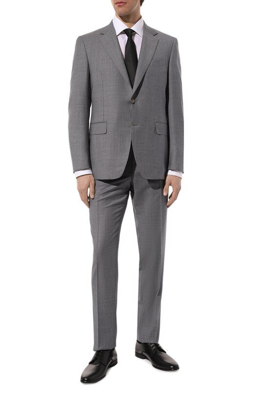 Шерстяной костюм Canali 11280/19/BF00067 фото 1