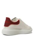 Кожаные кеды Oversized Alexander McQueen 727394/WHXMT фото 5
