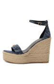 Текстильные босоножки Barocco Versace 1014100/1A10019 фото 4