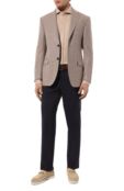 Рубашка изо льна и хлопка Brunello Cucinelli MW835B2289 фото 2