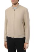 Бомбер из шелка и шерсти Corneliani 93L588-9318264 фото 3