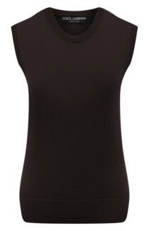 Шерстяной топ Dolce & Gabbana