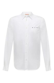 Хлопковая рубашка Marni