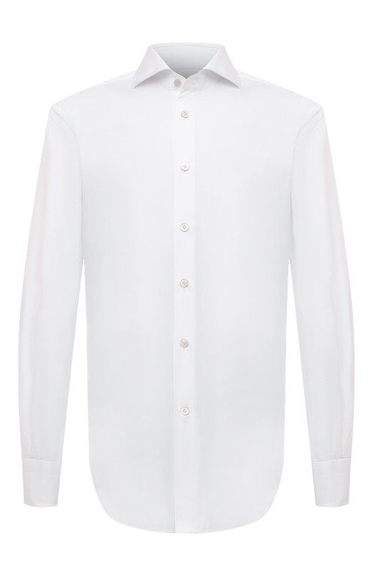 Хлопковая сорочка Kiton UCCH08884 фото 1