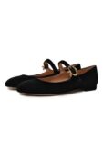 Бархатные балетки Mary Ribbon Gianvito Rossi G22164.05RIC.VELNER0 фото 1