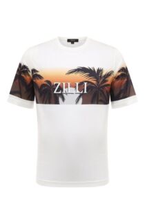 Хлопковая футболка Zilli