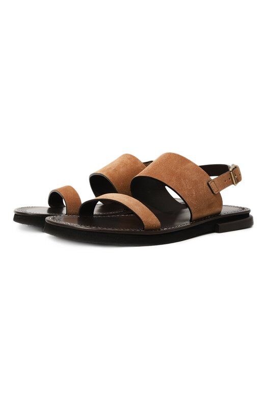 Замшевые сандалии Dries Van Noten WS241-1172/106 фото 1