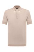 Поло из хлопка и льна Zegna UD372A7/D727 фото 1