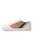 Комбинированные кеды Salmond Burberry 8056712 фото 4