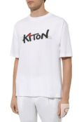 Хлопковая футболка Kiton UMK0364 фото 3