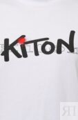 Хлопковая футболка Kiton UMK0364 фото 5