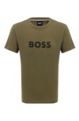 Хлопковая футболка BOSS 50503276 фото 1
