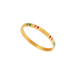 Браслет Love Multicolored Crystals - Gold VIVA LA VIKA