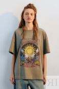 Футболка oversize с принтом befree 4680704739251 фото 3