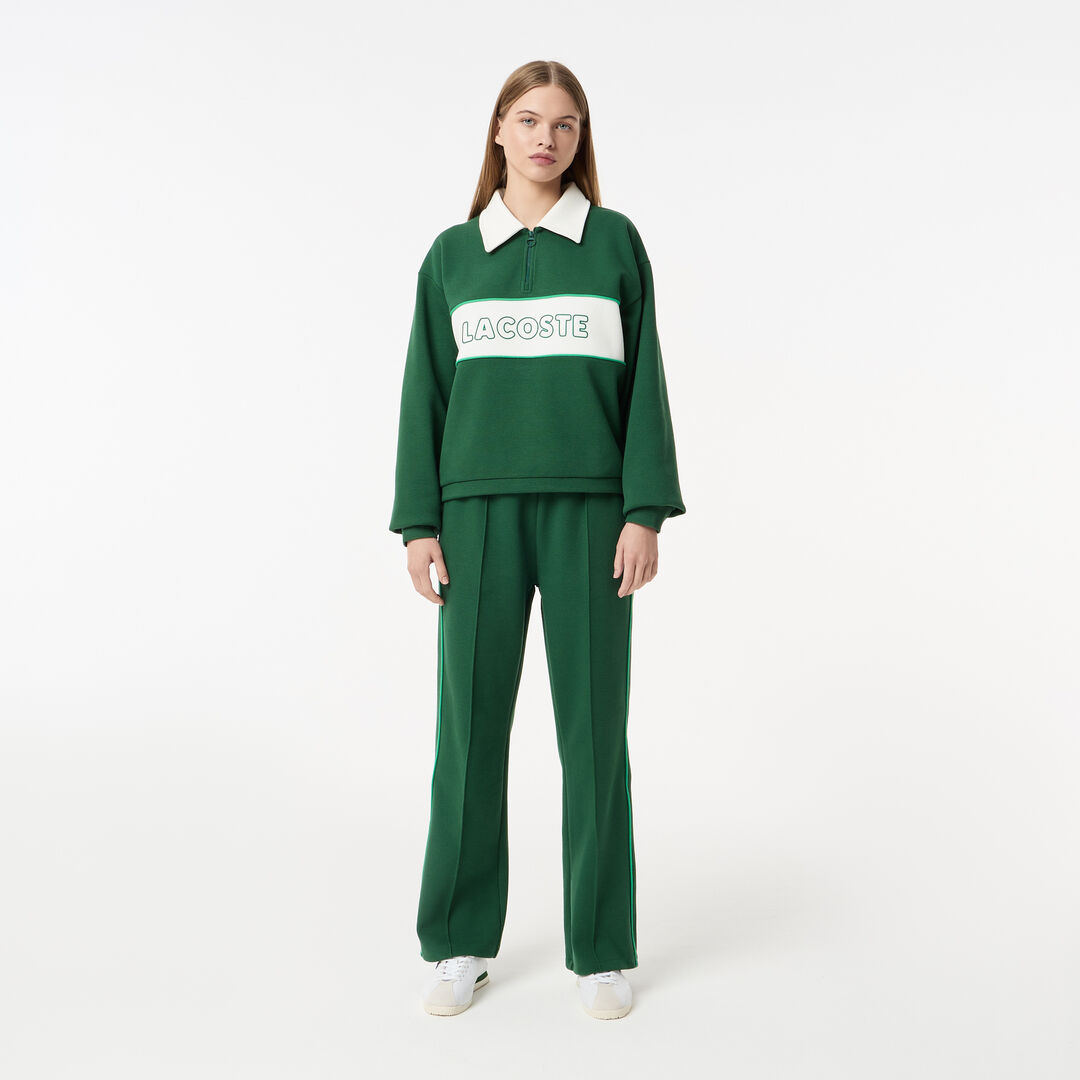 Женские спортивные брюки Lacoste из эластичного хлопка фото 1