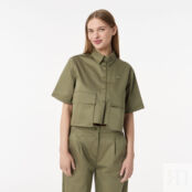Женская рубашка Lacoste из эластичного хлопка фото 1
