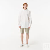 Мужская рубашка Lacoste из смеси хлопка и льна фото 4