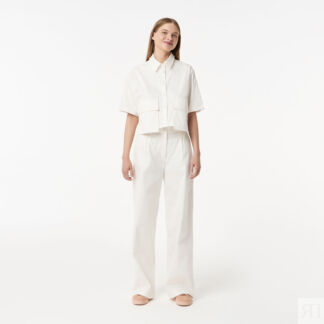 Женские брюки Lacoste из эластичного хлопка
