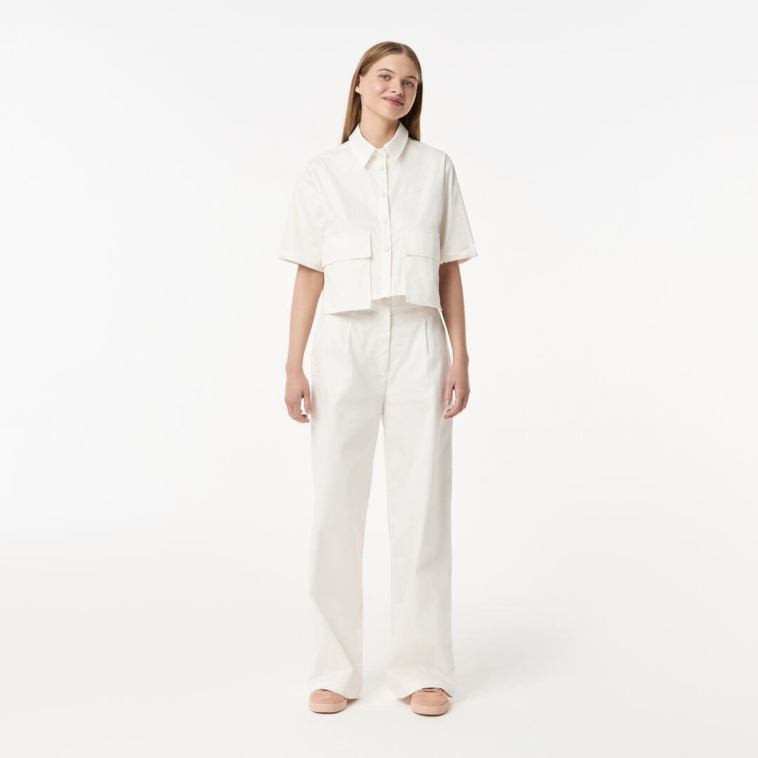 Женские брюки Lacoste из эластичного хлопка фото 1