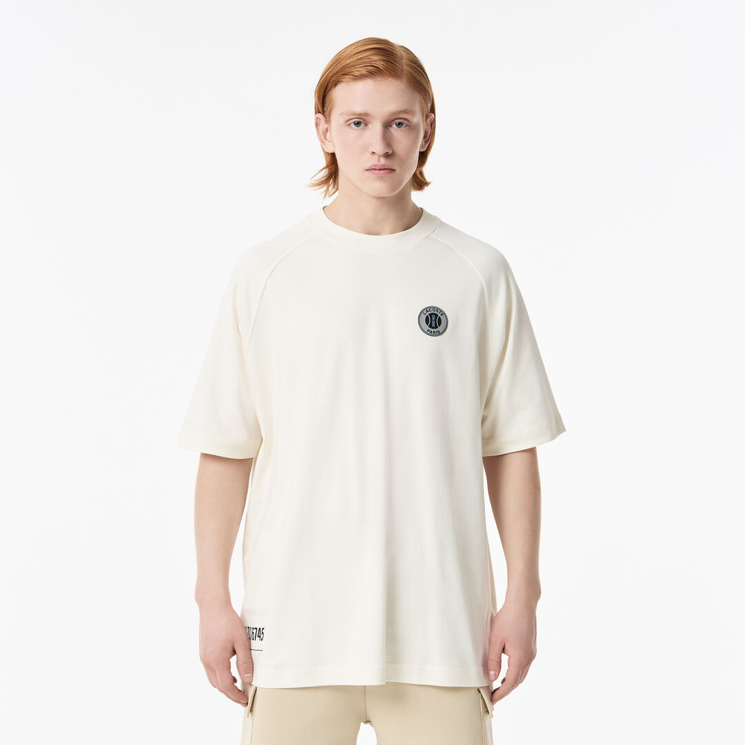Мужская футболка Lacoste из хлопка фото 1