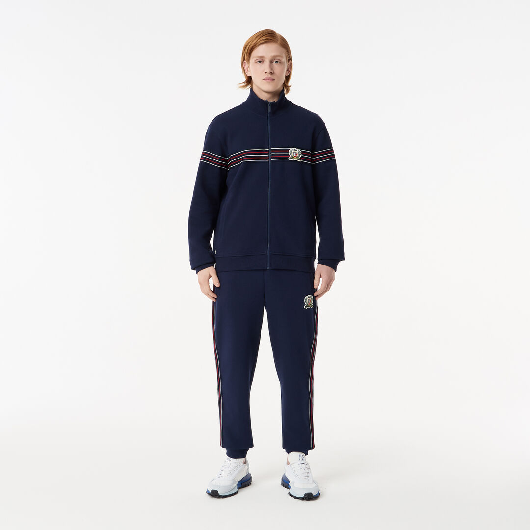 Мужские спортивные брюки Lacoste из эластичного хлопка фото 1