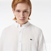 Мужская льнаная рубашка Lacoste фото 3