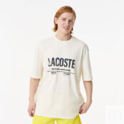 Мужская футболка Lacoste из хлопка фото 1