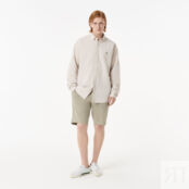 Мужская рубашка Lacoste из смеси хлопка и льна фото 4