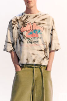 Футболка oversize с эффектом тай-дай и принтом befree