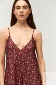Сарафан на бретелях расклешенный с принтом Fashion Rebels фото 3