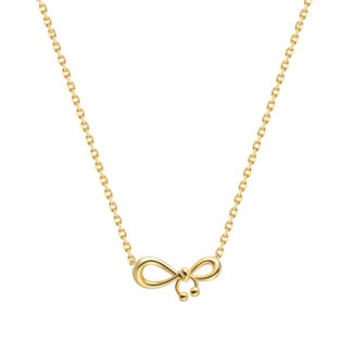 Колье Pierced Bow Necklace - Gold VIVA LA VIKA