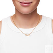 Колье Pierced Bow Necklace - Gold VIVA LA VIKA фото 2