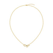 Колье Pierced Bow Necklace - Gold VIVA LA VIKA фото 3