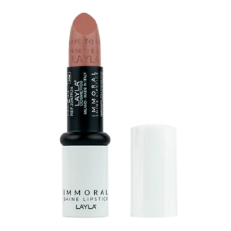 LAYLA Помада для губ блестящая Immoral Shine Lipstick