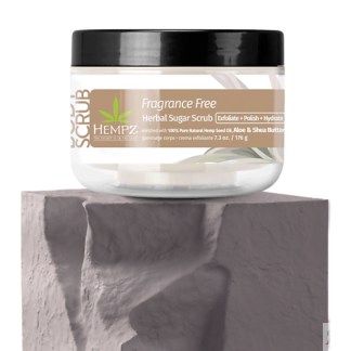 HEMPZ Скраб сахарный для тела Нейтральный / Fragrance Free Herbal Sugar Scr