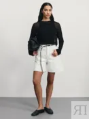 Джинсовые шорты А-силуэта Zarina ZR2505092360-1 фото 2