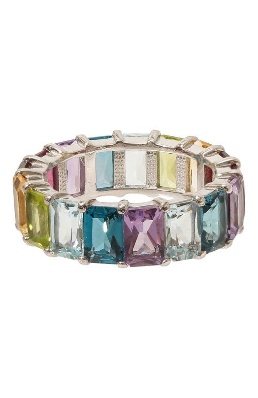 Кольцо-радуга из камней Secrets jewelry КРОС00620 фото 1
