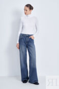 Джинсы wide leg fit женские FAE15014 фото 2