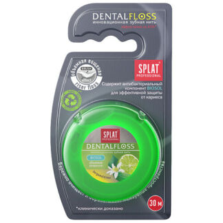 SPLAT Антибактериальная объемная зубная нить SPLAT Professional Dental Flos