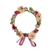 TWINKLE PRINCESS COLLECTION Ободок для волос Flowers Pink LTA020045 фото 2