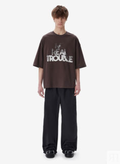 Футболка Real trouble Brown FABLE