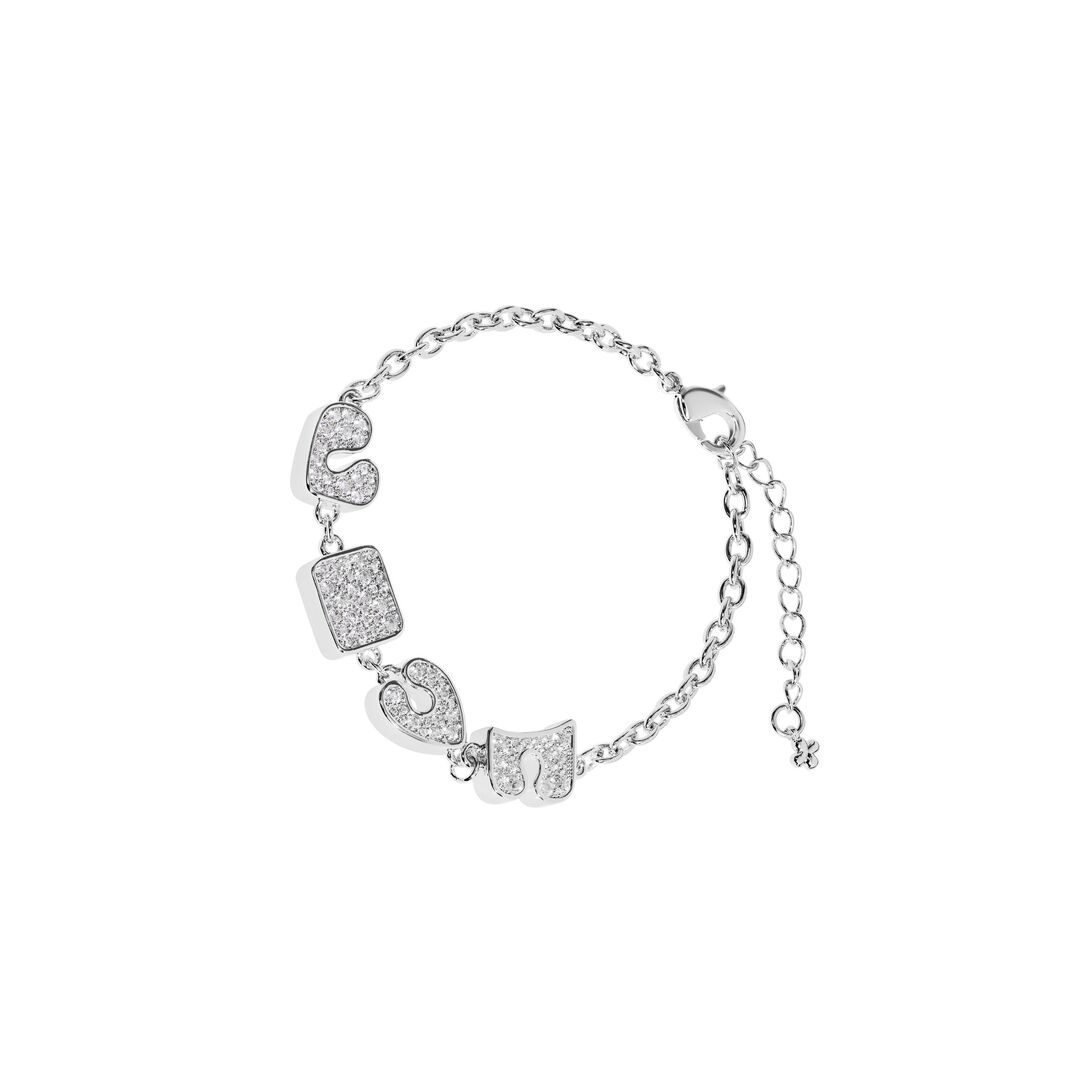 Браслет Hippie Love Bracelet - Silver VIVA LA VIKA фото 1
