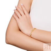 Браслет Hippie Love Bracelet - Gold VIVA LA VIKA фото 2