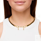 Чокер Snaffle Bit Necklace - Gold VIVA LA VIKA фото 2