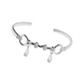 Браслет Snaffle Bit Bracelet - Silver VIVA LA VIKA фото 1