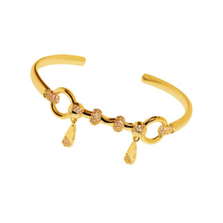 Браслет Snaffle Bit Bracelet - Gold VIVA LA VIKA